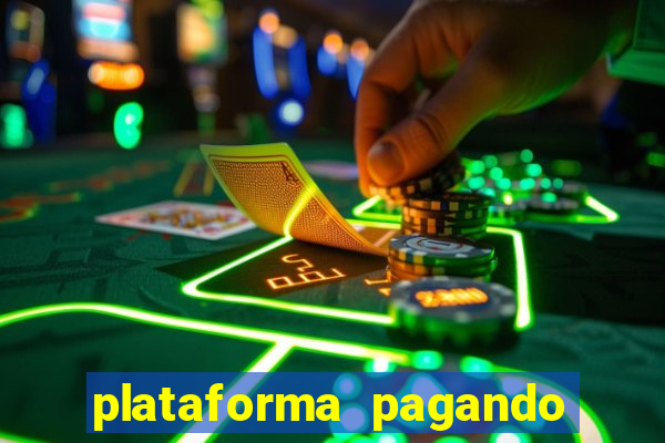 plataforma pagando 30 reais no cadastro